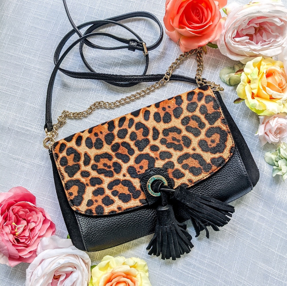 Kate Spade | Greer Sequoia Avenue Crossbody | Leopard Print Crossbody